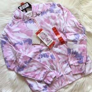Butter Super Soft Tie Dye Hoodie and Short Set